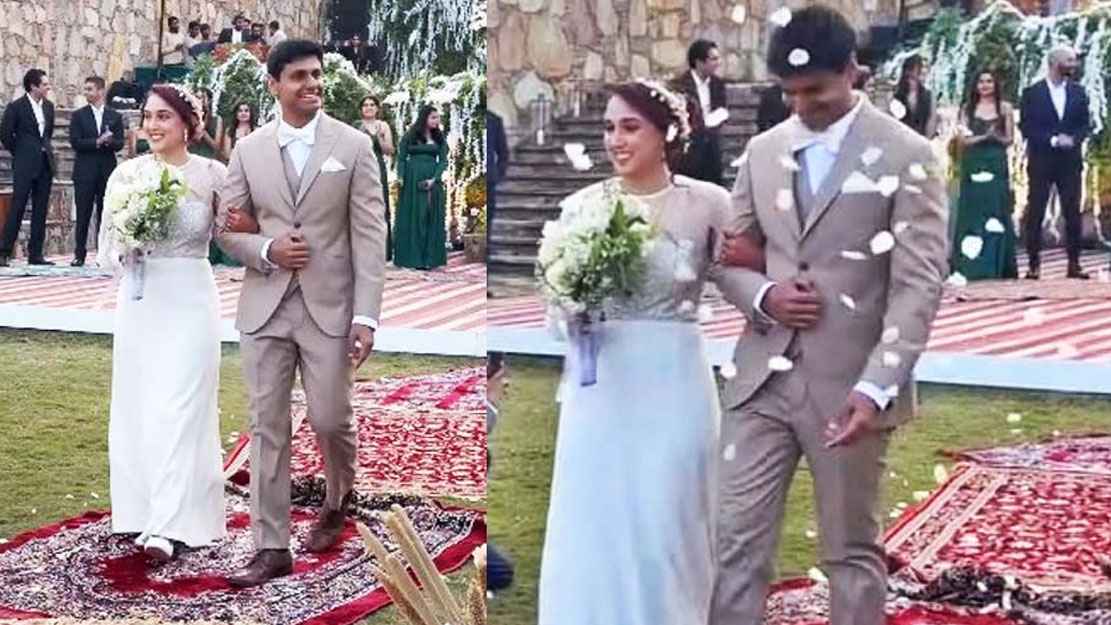 খ্রিস্টান রীতিতে বিয়ে করেছেন আমির খানের মেয়ে