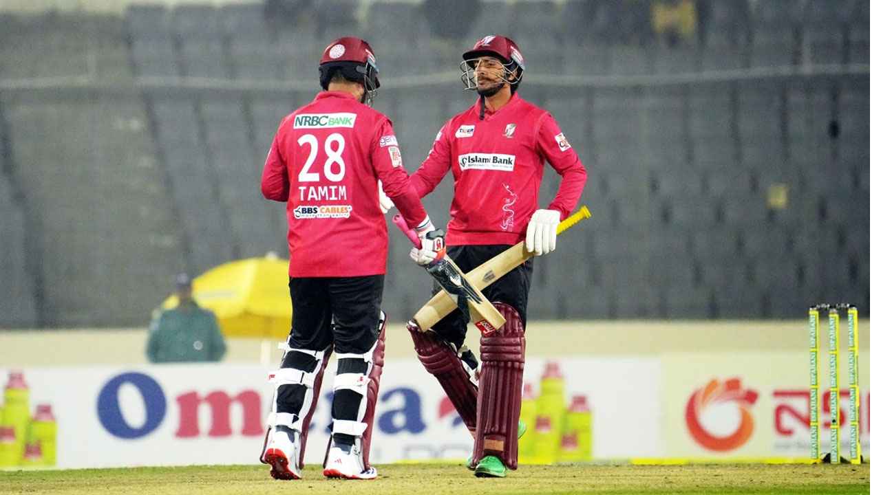 বরিশাল–চট্টগ্রাম ম্যাচসহ টিভিতে আজকের খেলা