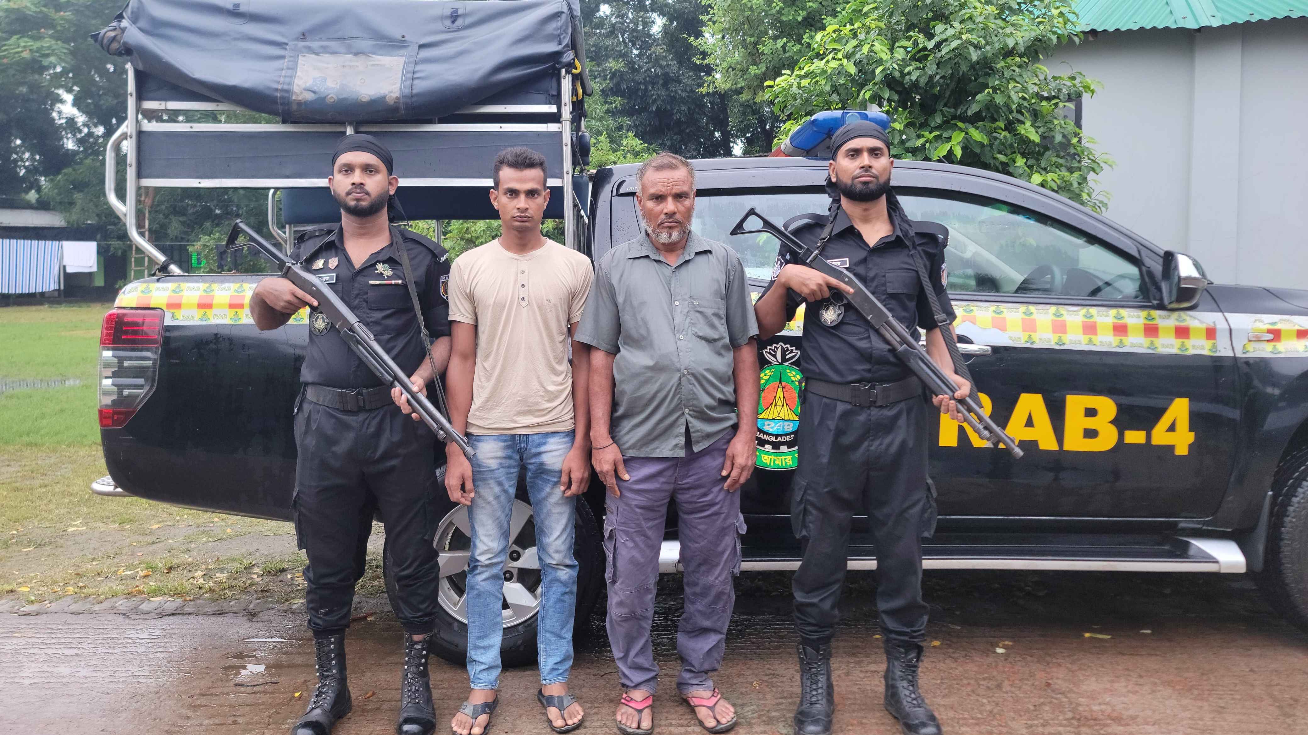 ২৪৭ বোতল ফেনসিডিলসহ দুই মাদক কারবারি গ্রেফতার