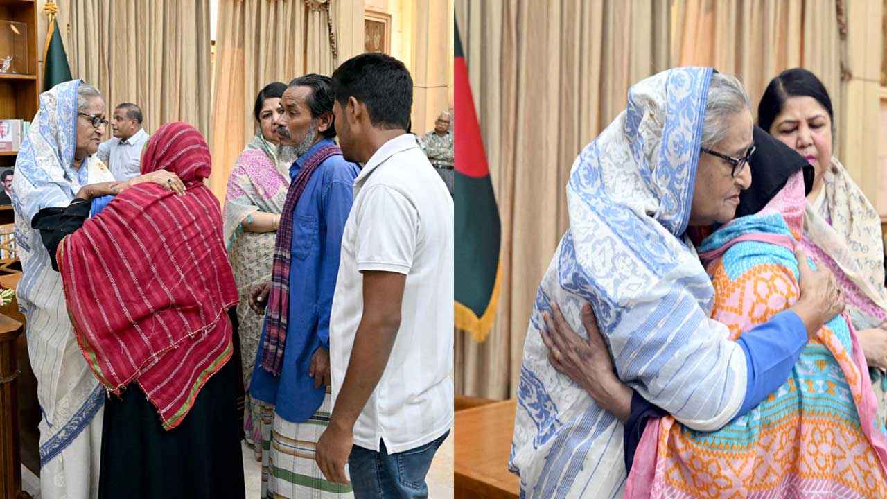 ‘স্বজন হারানোর বেদনা আমি বুঝি, আপনাদের পাশে আছি’