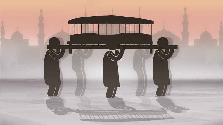 জানাজার খাটিয়া বহনের সময় করণীয়