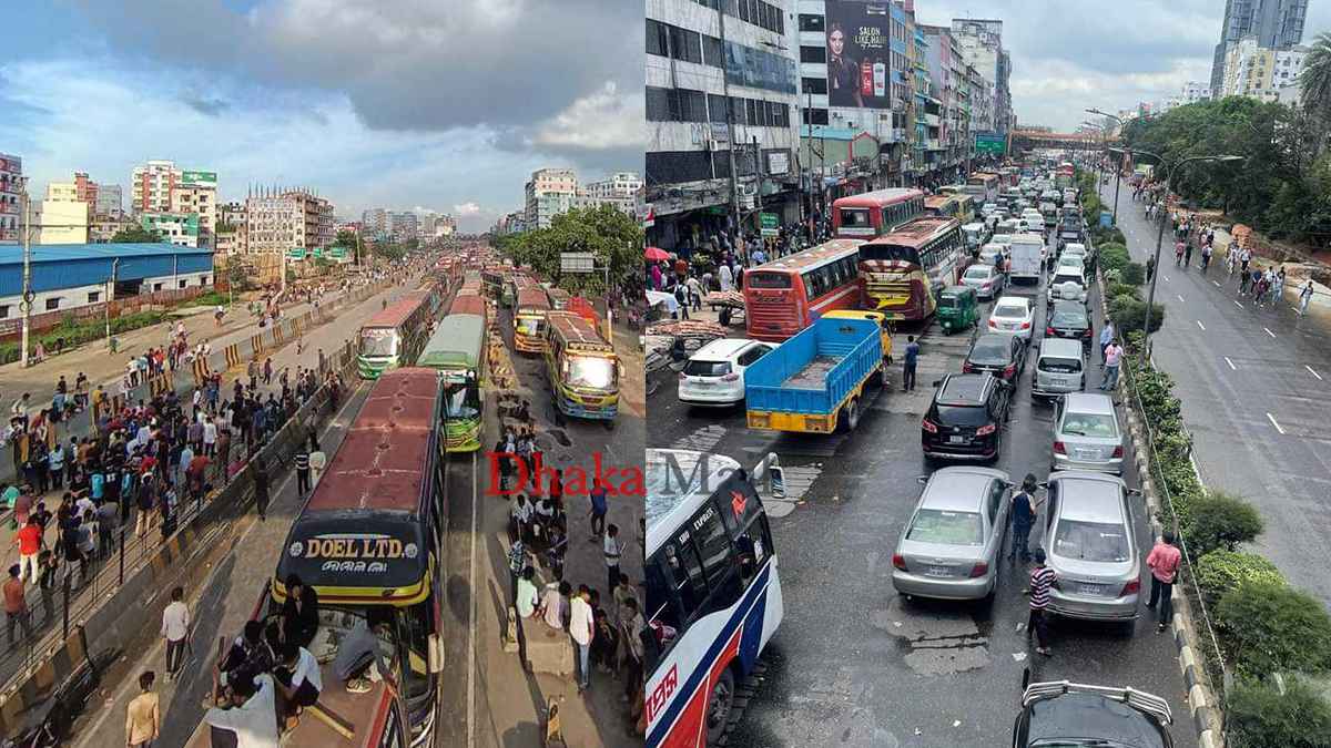 ছাত্র আন্দোলনে ঢাকা ‘অচল’!