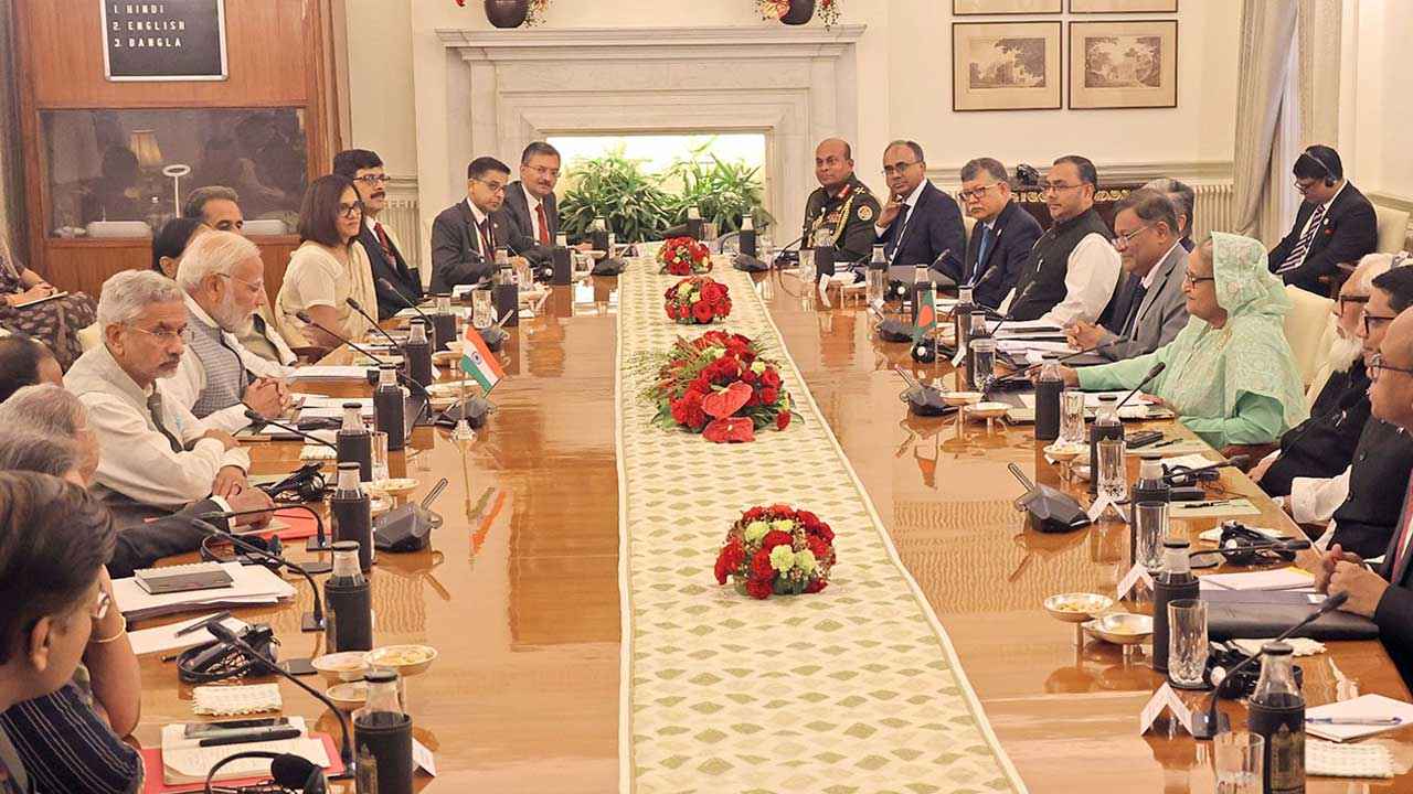 যেসব বিষয়ে সমঝোতা হলো বাংলাদেশ-ভারতের মধ্যে