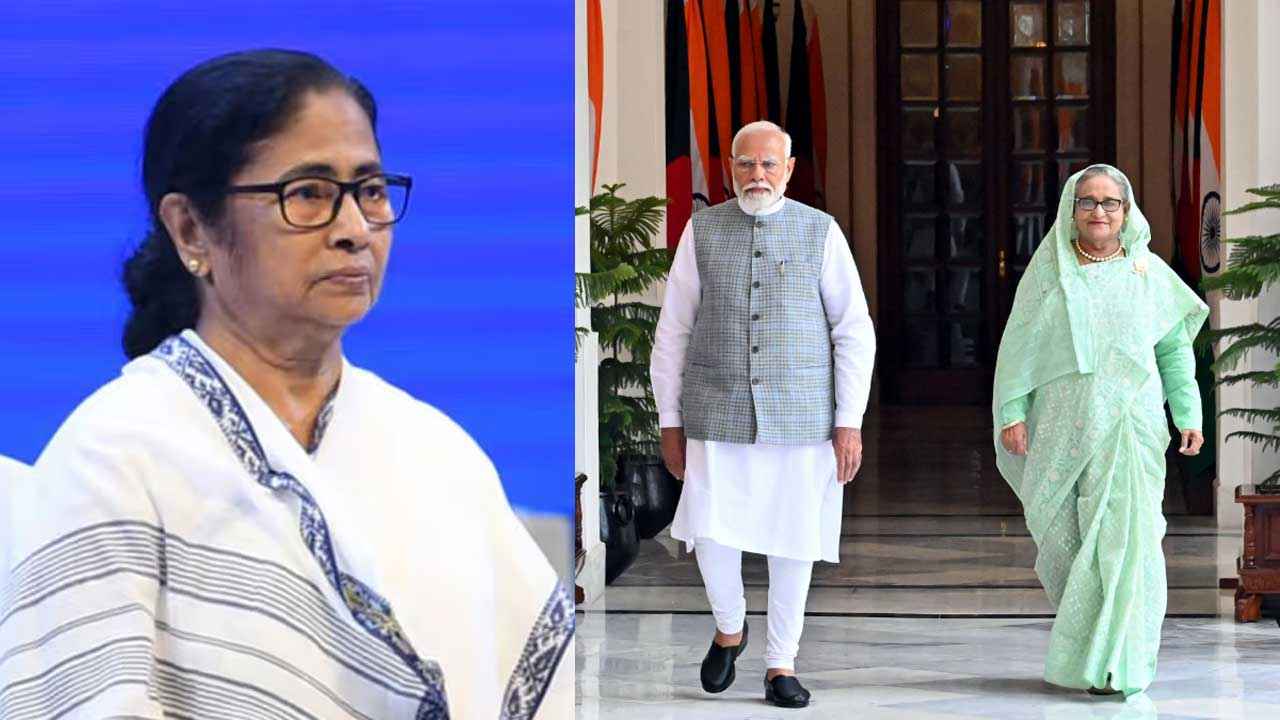 শেখ হাসিনার সঙ্গে চুক্তি নিয়ে মোদির ওপর ক্ষুব্ধ মমতা!