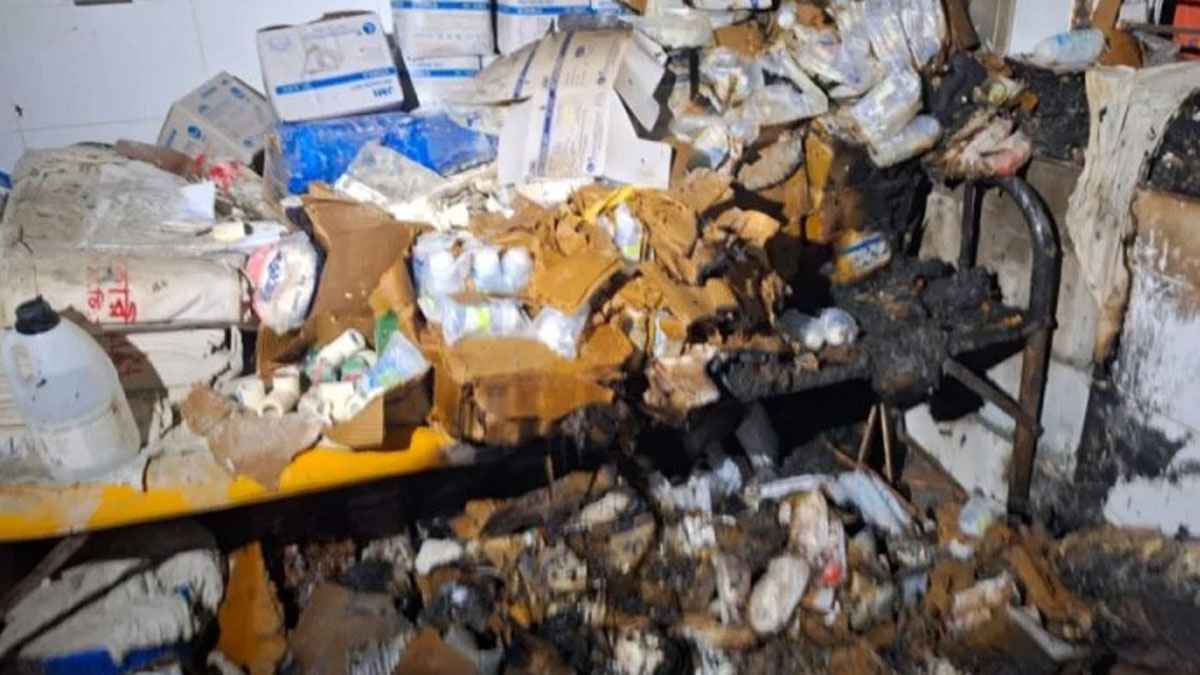 শেবাচিম হাসপাতালে আগুন, পুড়েছে আসবাবপত্র