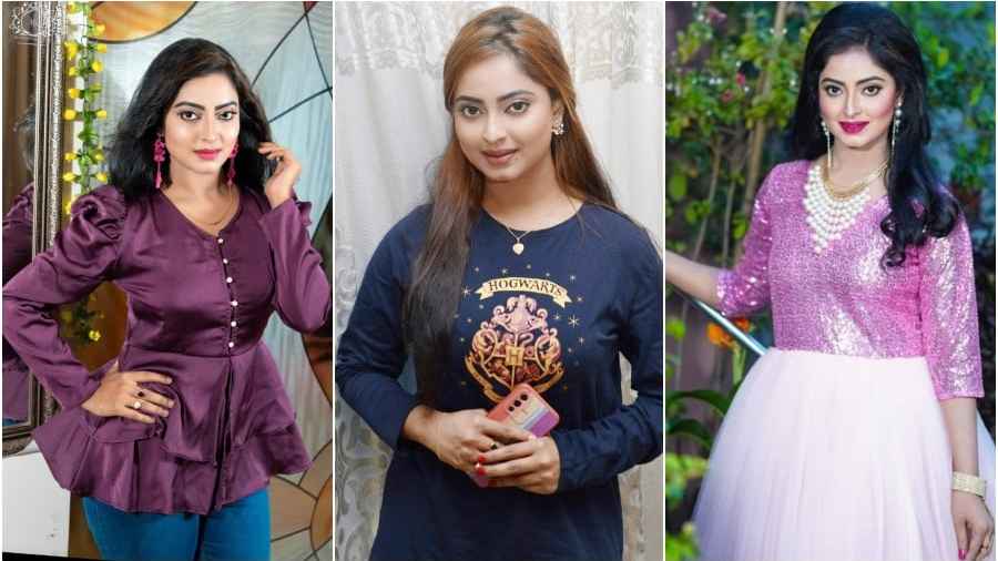 ঈদের একগুচ্ছ নাটকে আঁখি চৌধুরী