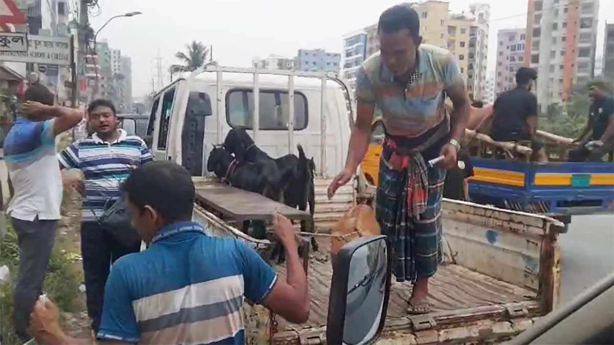 অনুমোদনহীন হাট: ১৬ ব্যবসায়ীকে পৌনে ১ লাখ টাকা জরিমানা