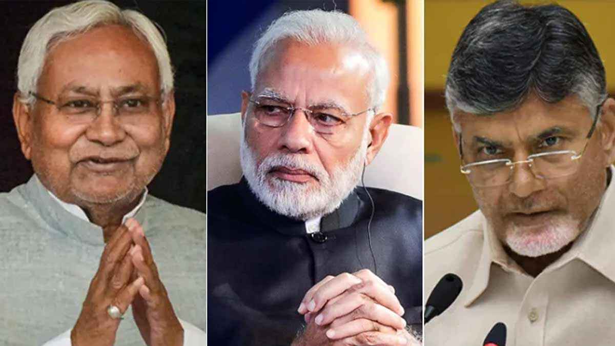 মোদির ভাগ্য নীতীশ-নাইডুরের হাতে, কে এই দুই নেতা?