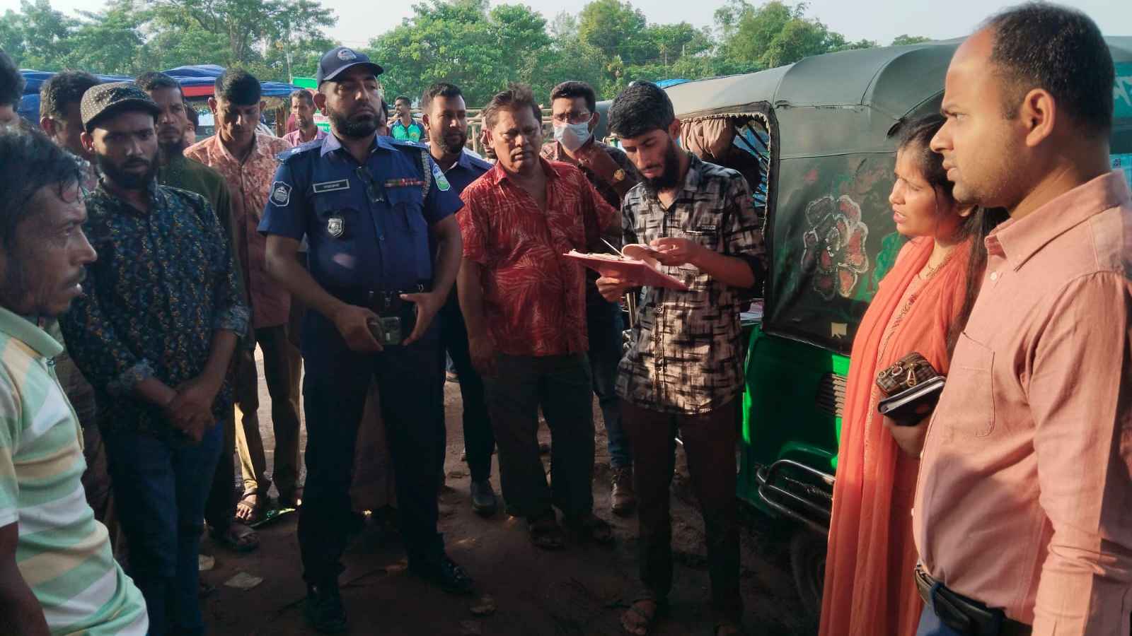 দ্বিগুনের বেশি ভাড়া আদায় করায় দুই সিএনজি চালককে জরিমানা