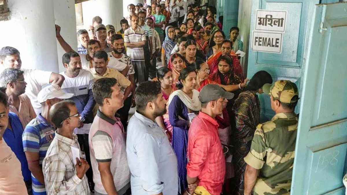 লোকসভা নির্বাচনের শেষ দফার ভোটগ্রহণ শুরু