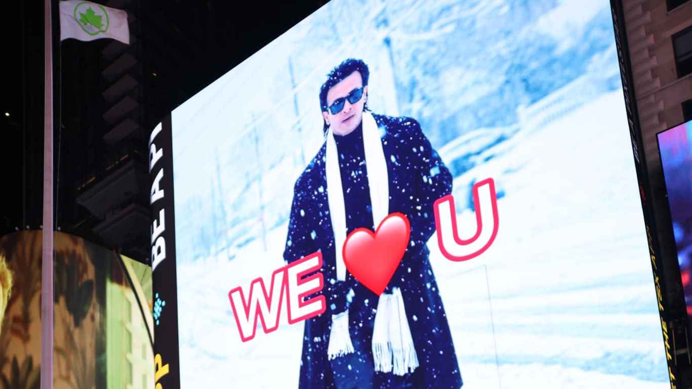 যুক্তরাষ্ট্রের টাইমস স্কয়ারে শাকিবের জন্মদিন উদযাপন