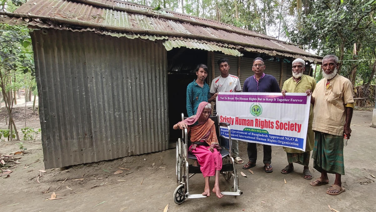 ঢাকা মেইলে সংবাদ প্রকাশের পর চিনি বিবির দুর্বিষহ জীবনে এলো স্বস্তি