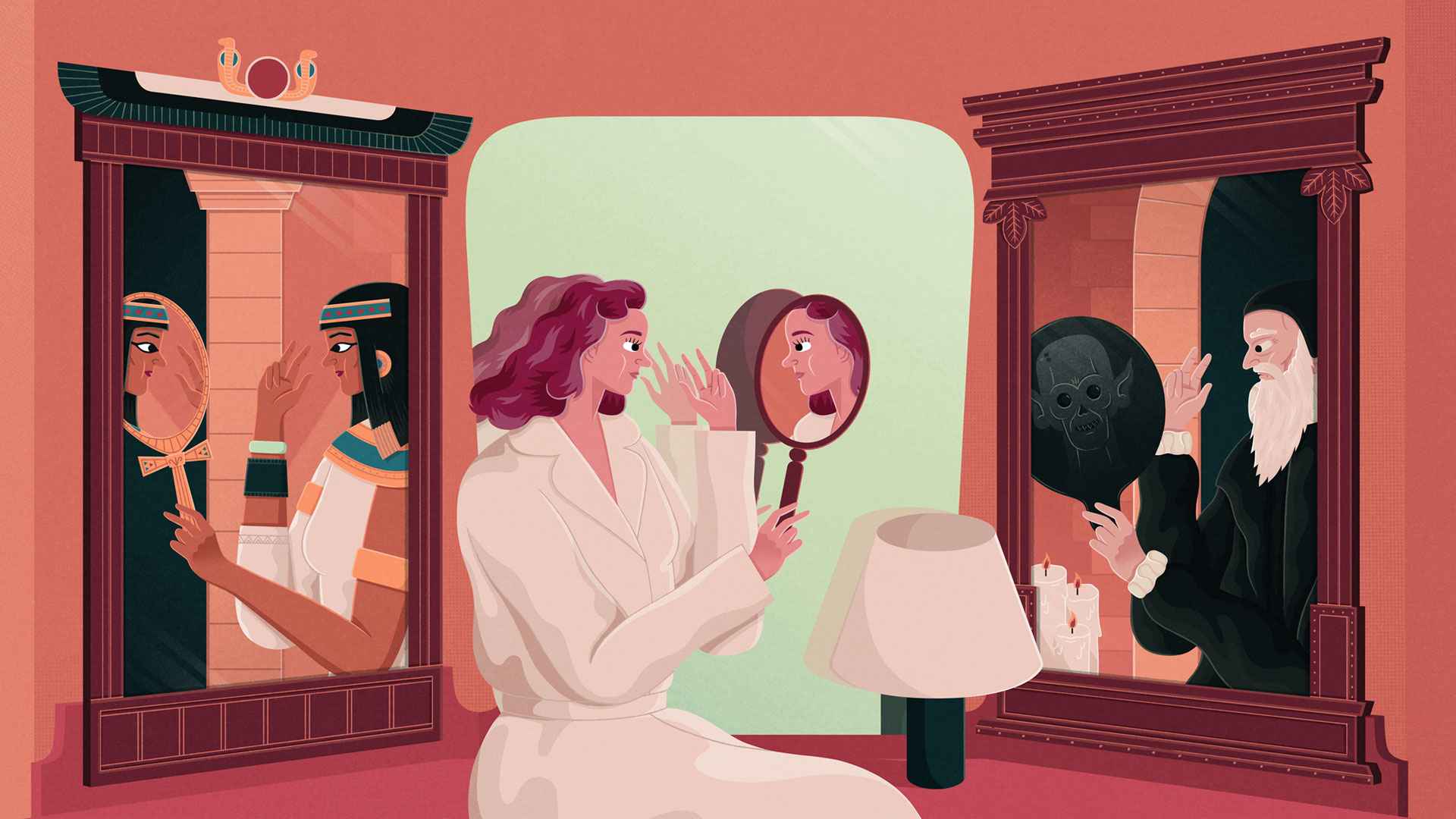 মানুষ প্রথম আয়নায় মুখ দেখেছিল কবে?