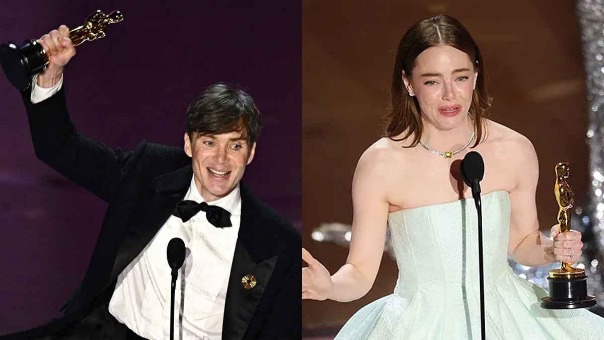 অস্কারে সেরা অভিনেতা মারফি, অভিনেত্রী এমা স্টোন