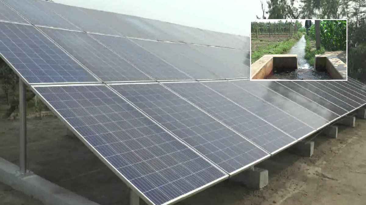 সোলার প্যানেল ব্যবহারে কম খরচে সেচ সুবিধা পাচ্ছেন কৃষকরা