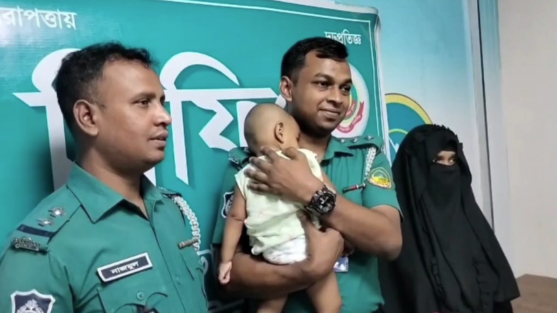 অপহরণের একমাস পর ৮ মাসের শিশু উদ্ধার