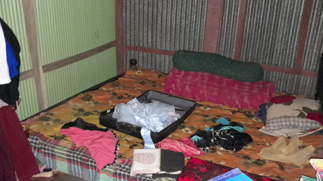 শিশুর গলায় চাপাতি ধরে মাকে মারধর, স্বর্ণালংকার লুট