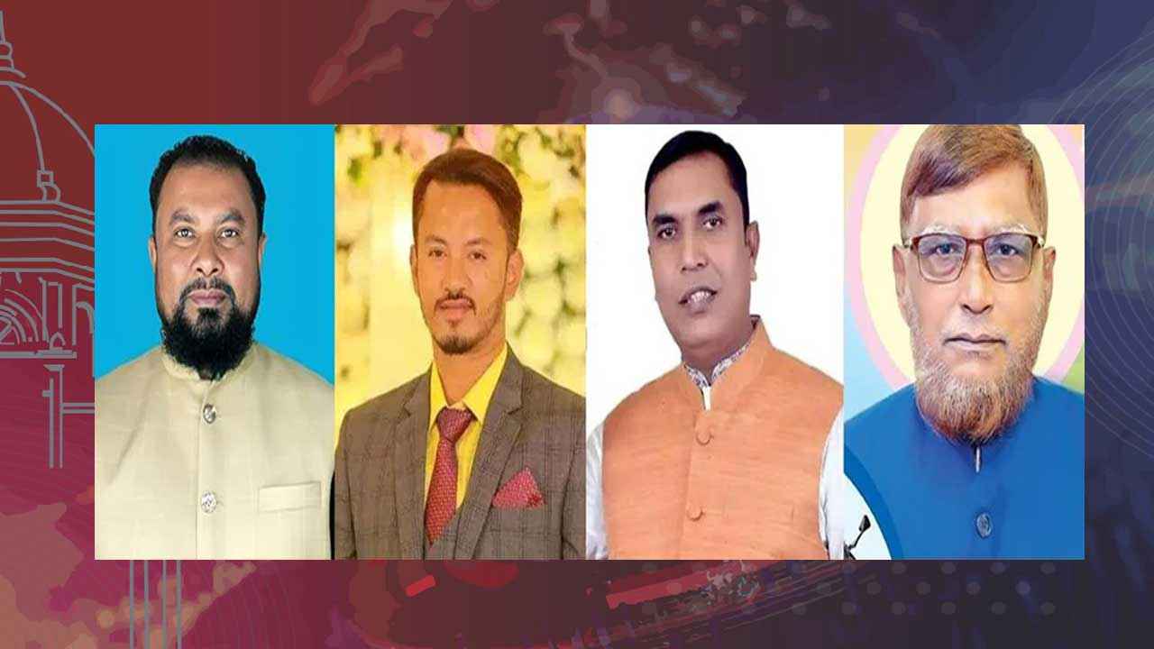 সুনামগঞ্জে ৪ উপজেলায় বিজয়ী যারা