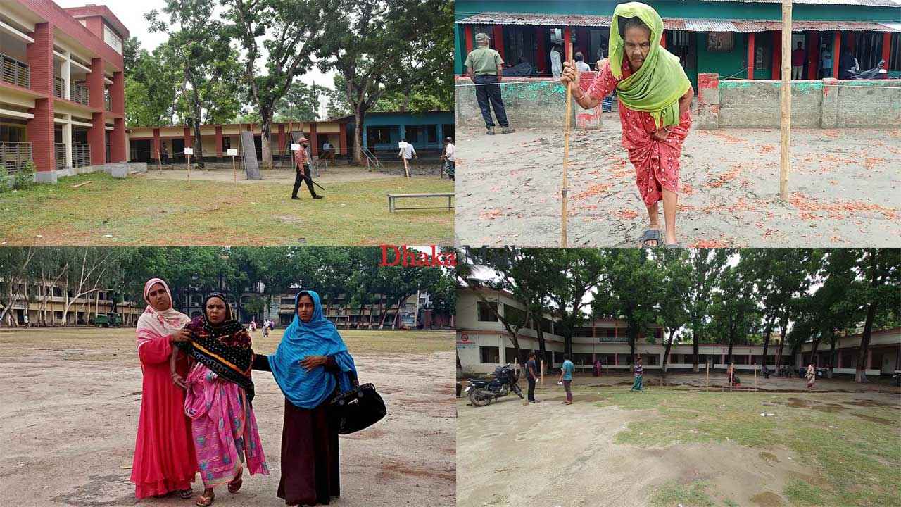 ভোটার উপস্থিতি কম, অনেক কেন্দ্র ফাঁকা