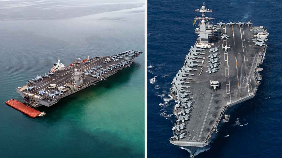 চীনের নতুন রণতরি ফুজিয়ান কি টেক্কা দেবে যুক্তরাষ্ট্রের ফোর্ডকে