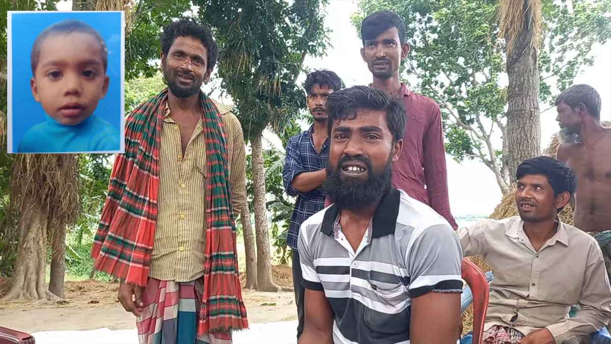 ছেলে হত্যার মামলা করে উল্টো মিথ্যা মামলায় জর্জরিত দিনমজুর বাবা