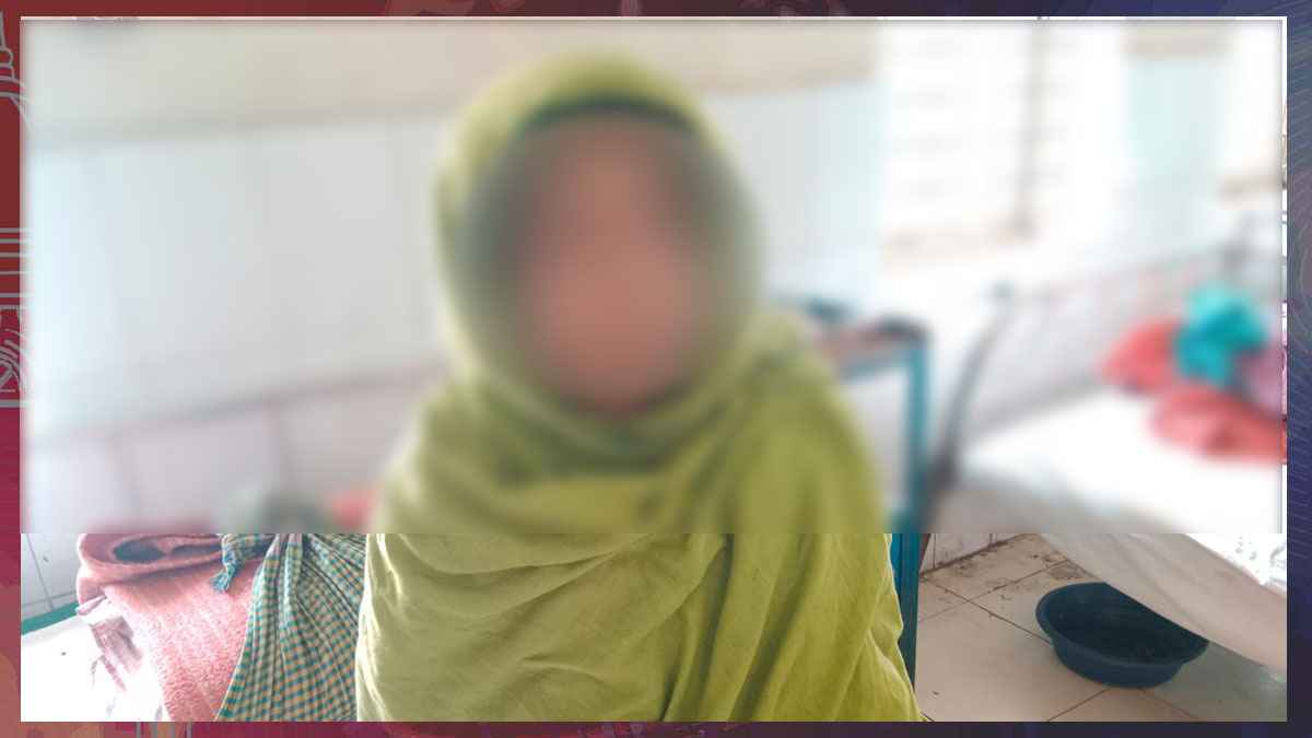 বৃদ্ধা মাকে বেধড়ক পেটাল ছেলে ও তার বউ