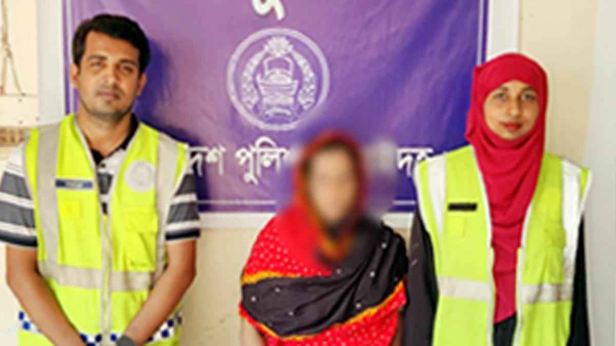 মহেশপুরে ফেনসিডিলসহ নারী গ্রেফতার