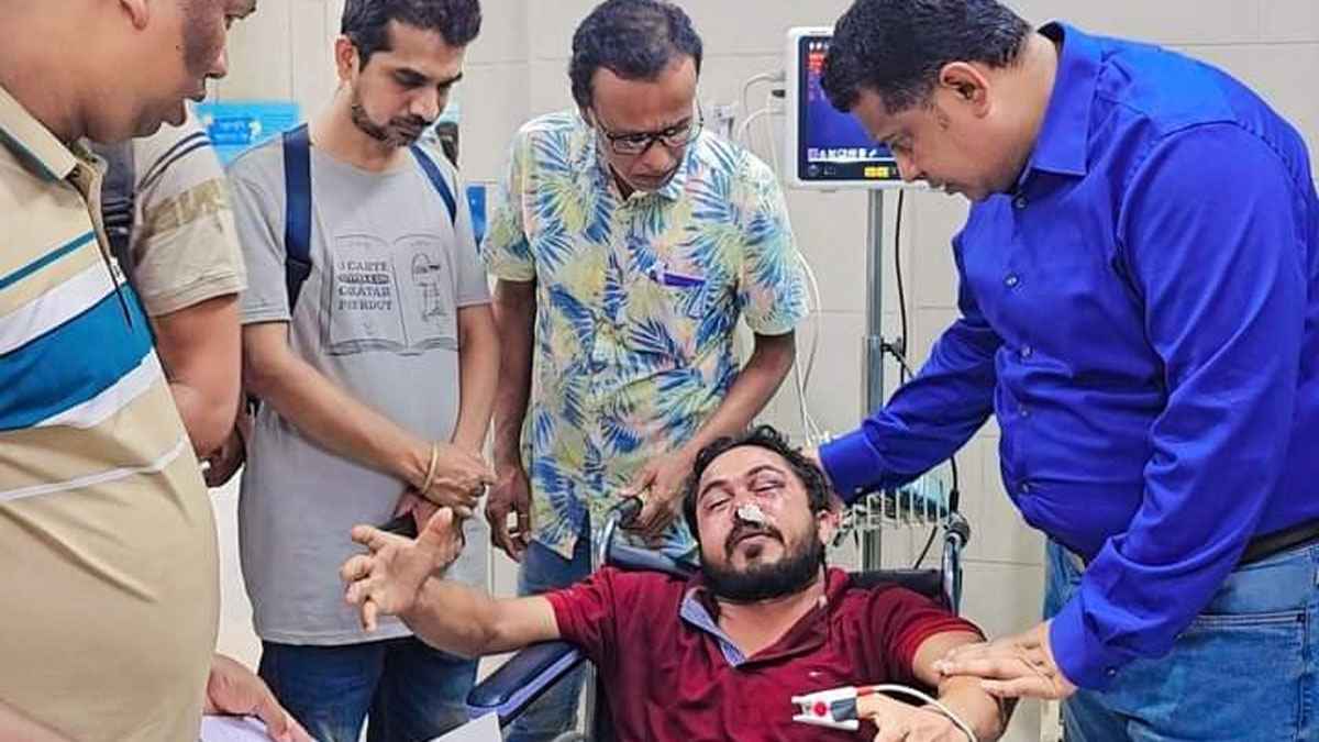 সাভারে কারখানা দখলের তথ্য সংগ্রহ করতে গিয়ে হামলার শিকার সাংবাদিক