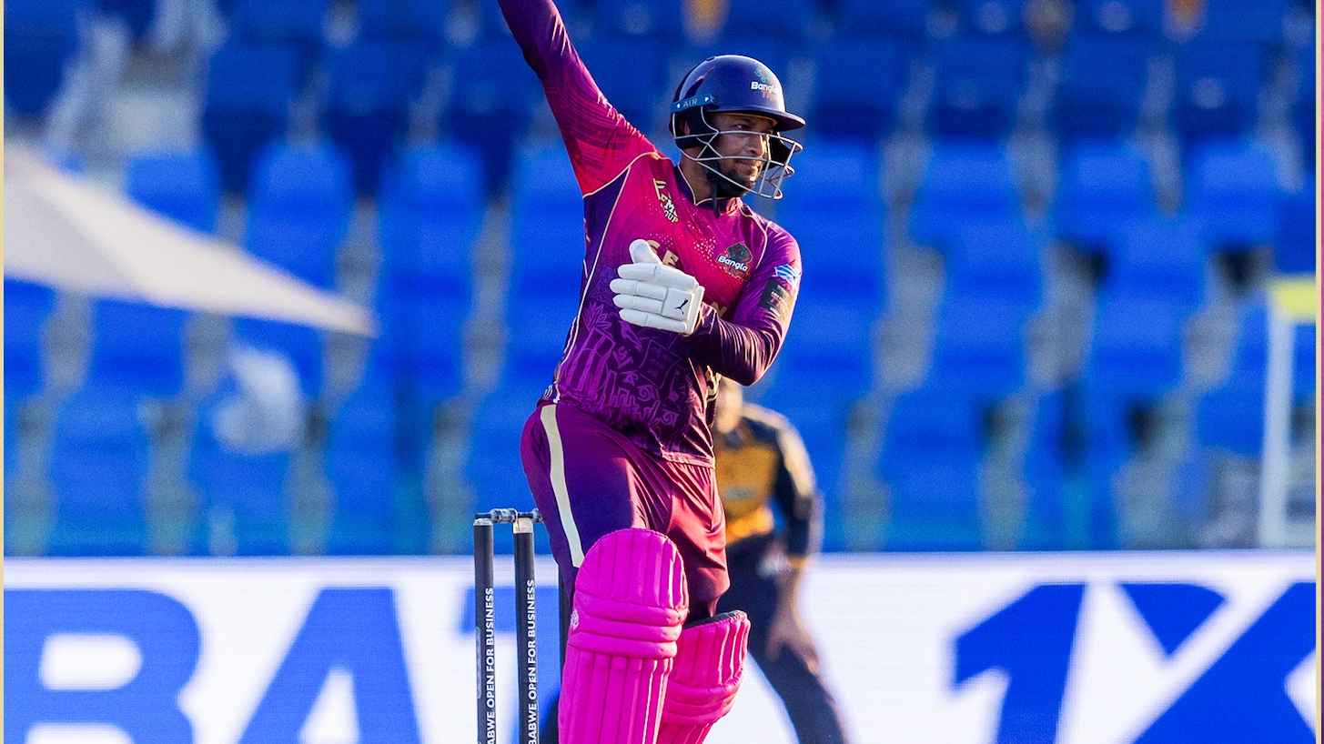 ১০ ওভারের ম্যাচে সাকিব খেললেন ২২ বলে ১৫ রানের টেস্ট