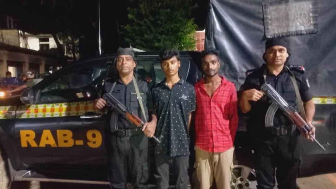 ব্রাহ্মণবাড়িয়ায় দুই ডাকাত গ্রেফতার