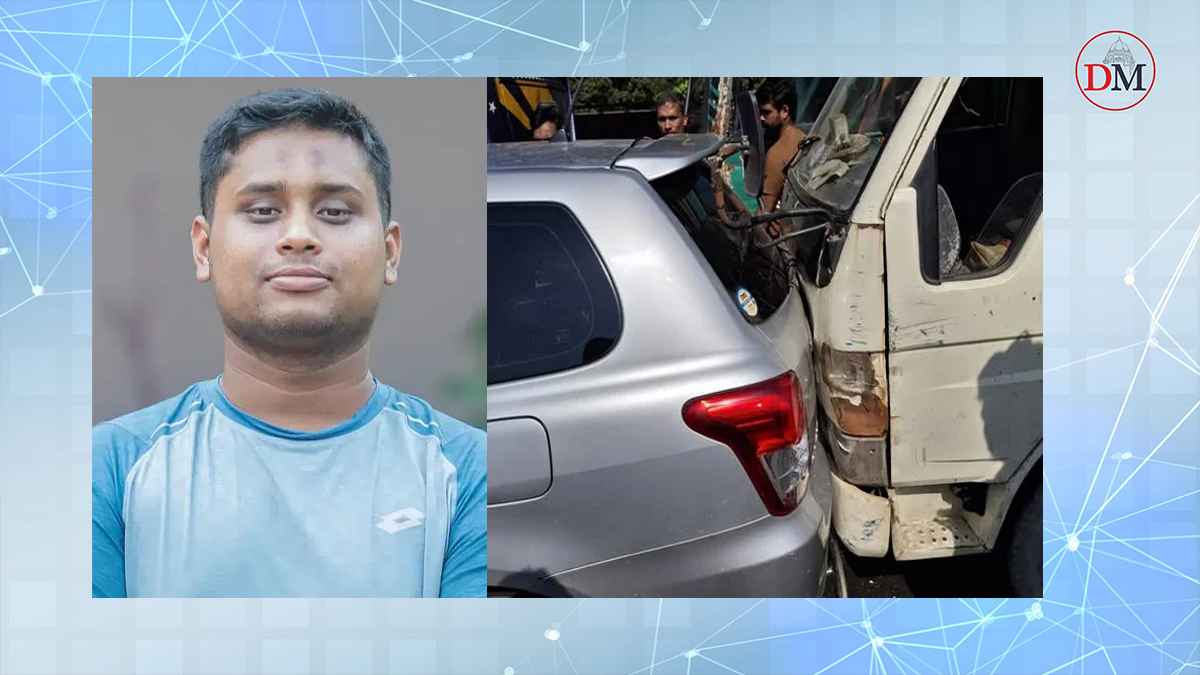 হাসনাত আবদুল্লাহর গাড়িতে ফের ট্রাকের ধাক্কা