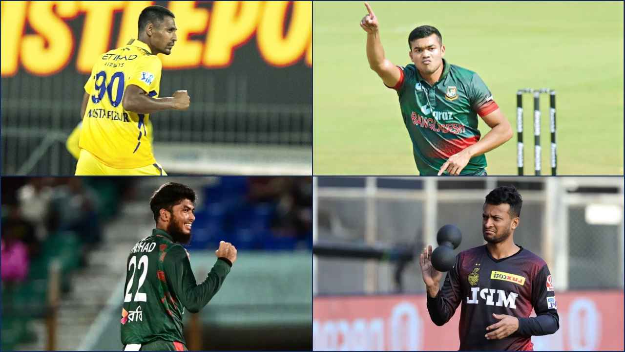 ipl bangladeshei cricketer fizz, shakib , rishad taskin