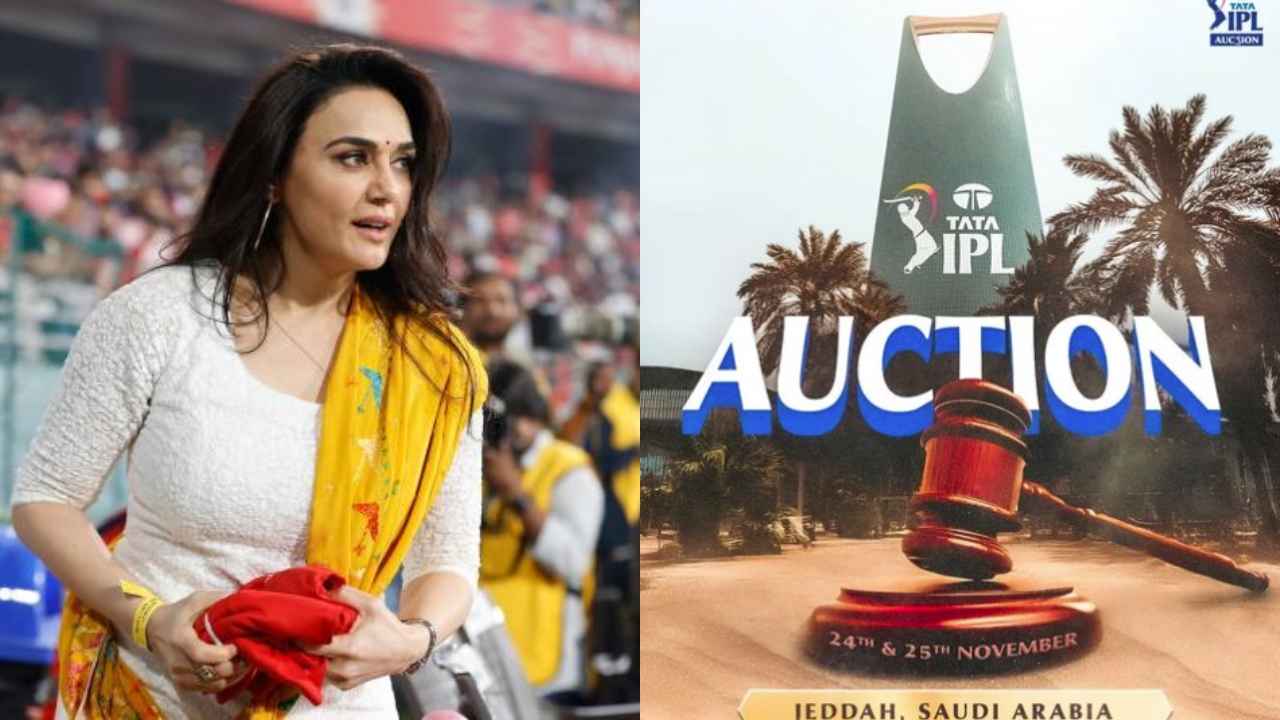 ১৫৬ কোটি টাকা নিয়ে নিলামে প্রীতি জিনতা, পরামর্শ চাইলেন দল সাজাতে