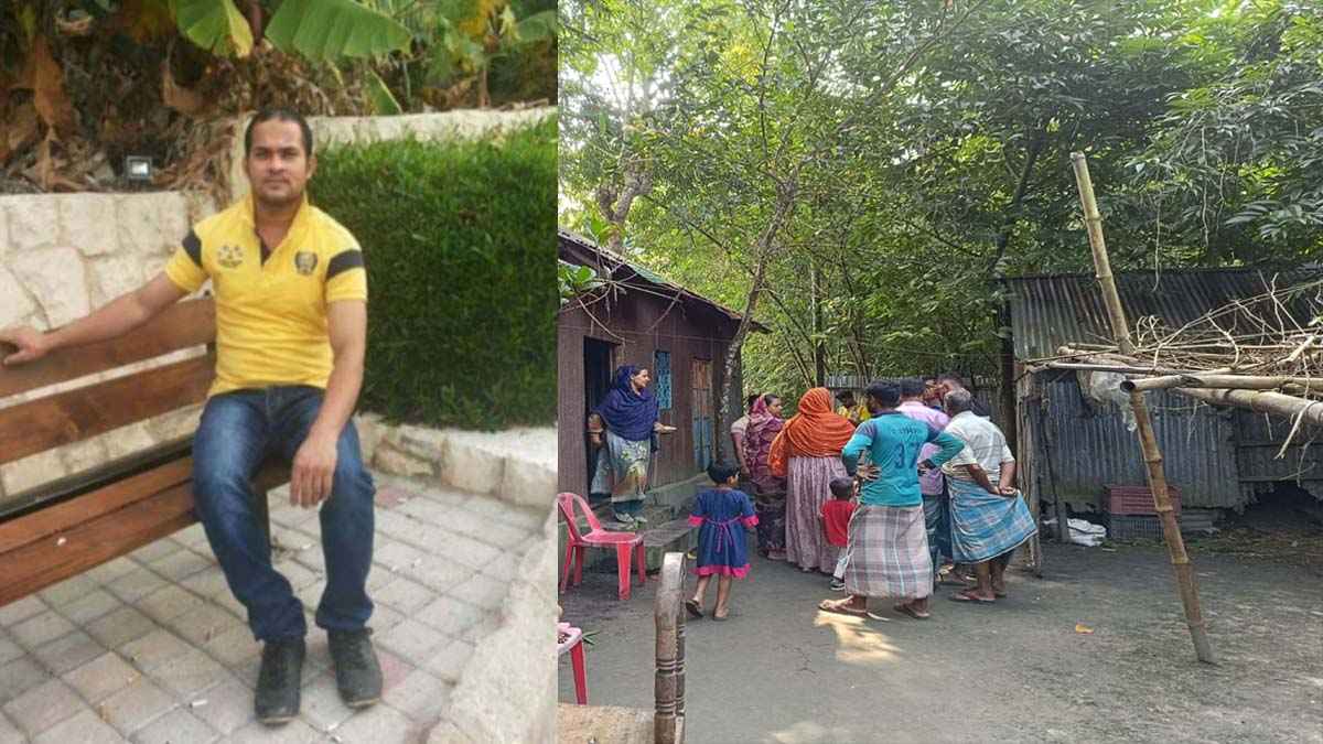 লেবাননে বিমান হামলায় নিহত নিজামের বাড়িতে আহাজারি