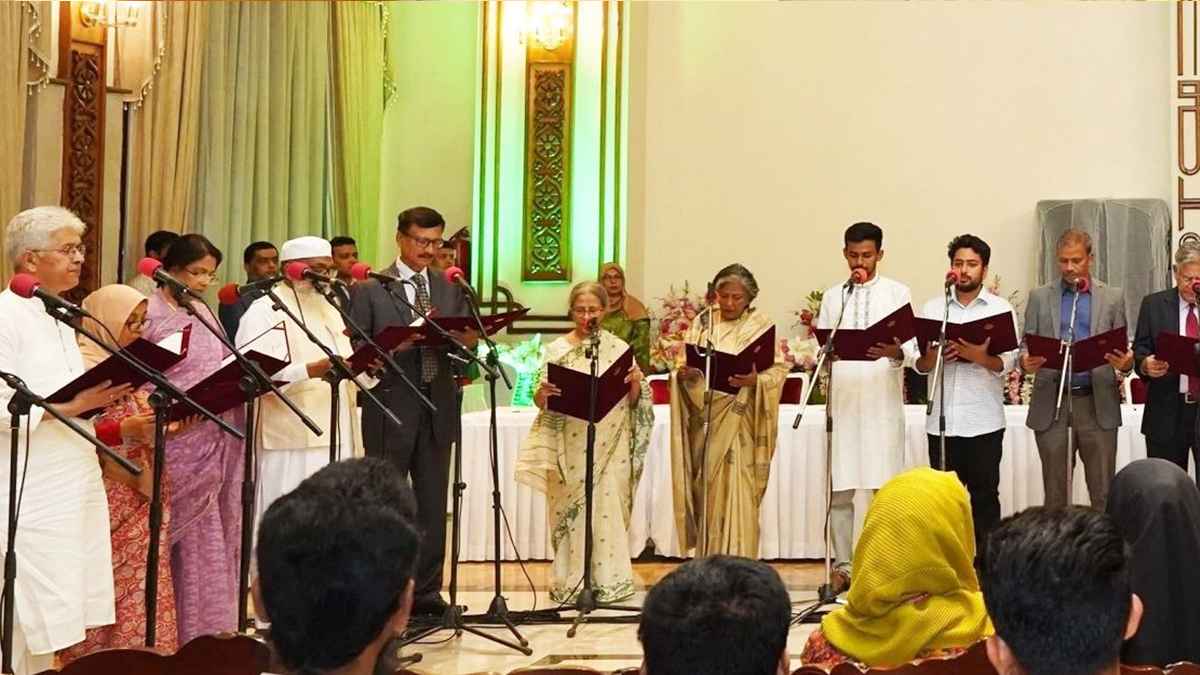 নতুন উপদেষ্টাদের শপথ সন্ধ্যা সাড়ে ৭টায়
