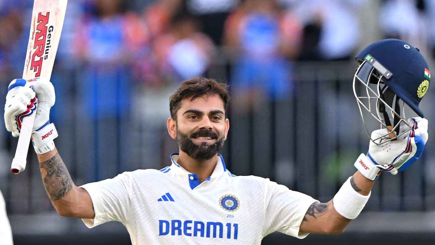 ১৬ মাস পর কোহলির শতক, ছাডিয়ে গেলেন টেন্ডুলকার-ব্রাডম্যানকে 