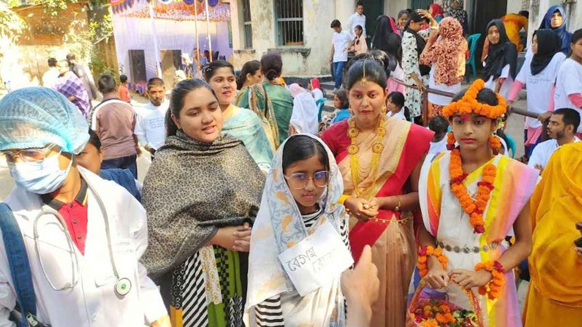 দিনাজপুরে বিশেষ চাহিদা সম্পন্ন শিশুদের আনন্দ উৎসব ও ক্রীড়া প্রতিযোগিতা