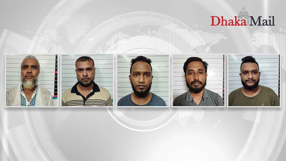 বৈষম্যবিরোধী আন্দোলনে হত্যায় আ.লীগের ৫ নেতাকর্মী গ্রেফতার