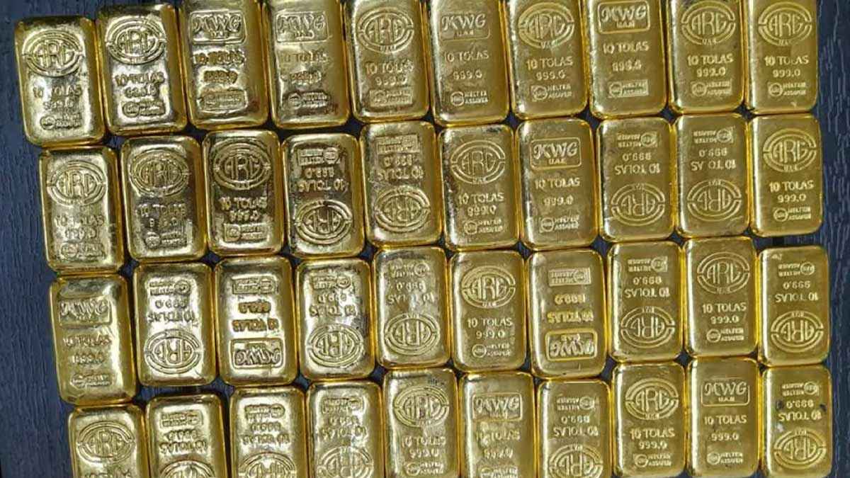 শাহজালাল বিমানবন্দরে ৬০টি সোনার বার জব্দ