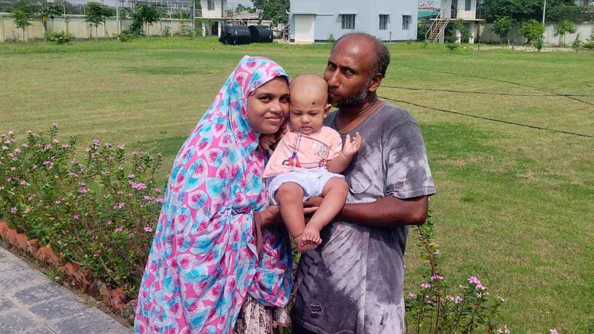 অপহৃত ৮ মাস বয়সী সেই সাইফানকে উদ্ধার
