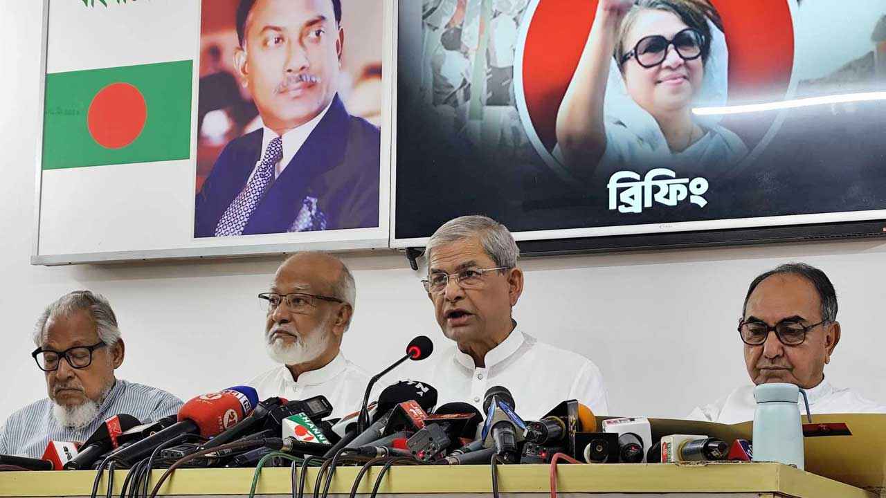 জুলাই-আগস্টের আন্দোলনে নিহত ৪২২ জন বিএনপির: ফখরুল