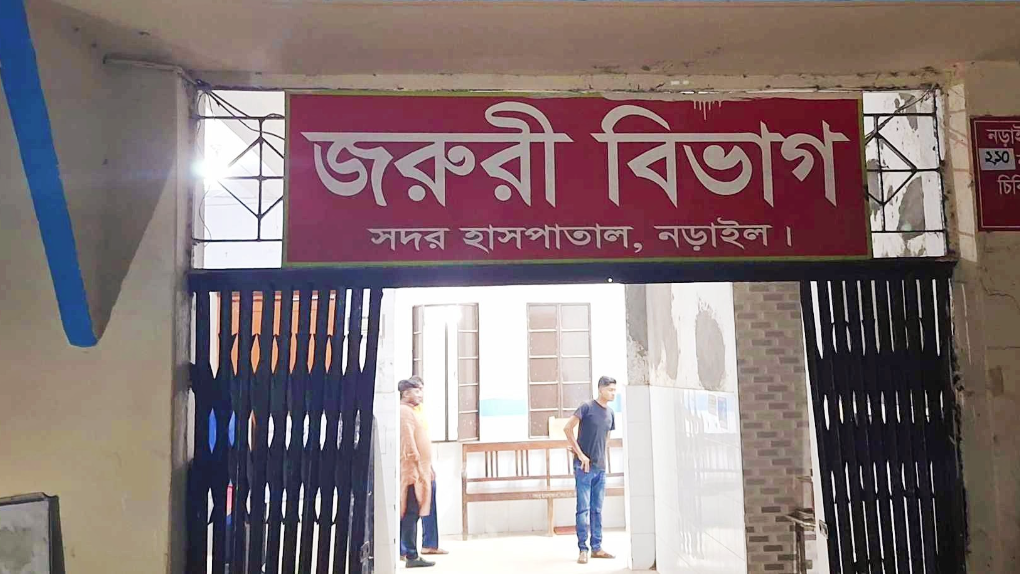 নড়াইলে এক ব্যক্তিকে কুপিয়ে জখম