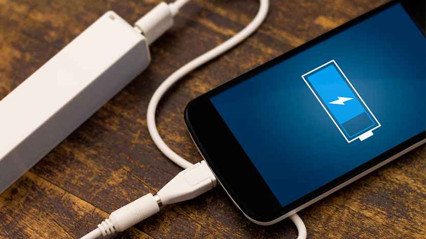smartphone charging
