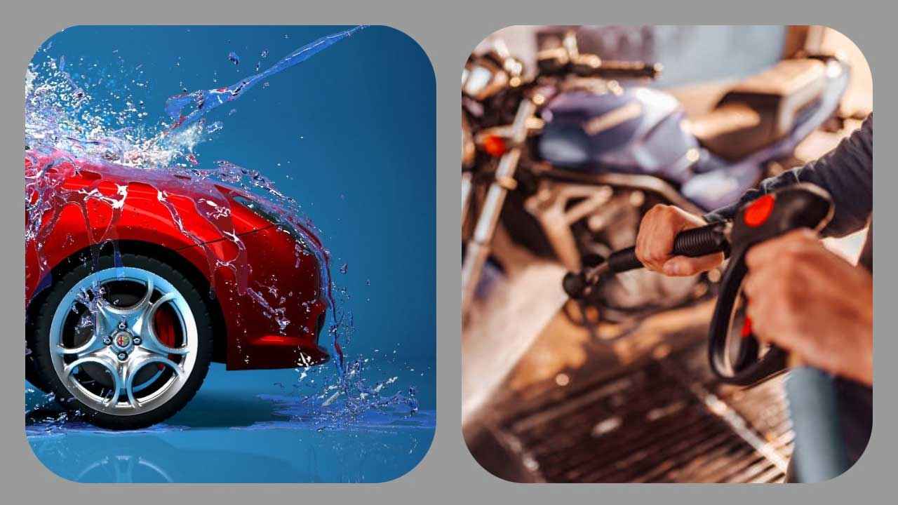 car bike wash