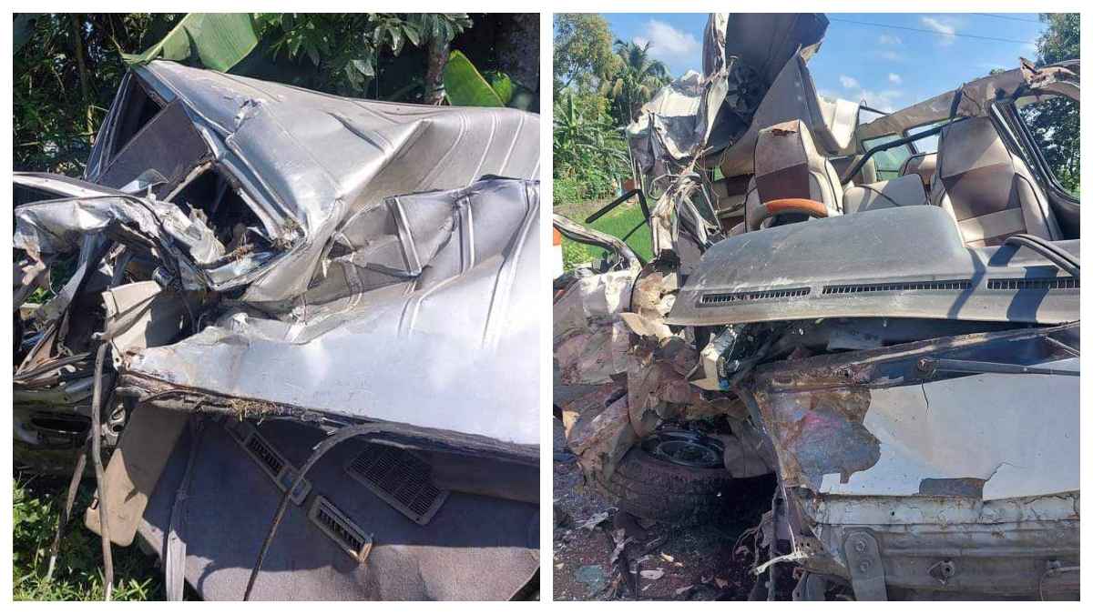 মুখোমুখি সংঘর্ষে দুমড়েমুচড়ে গেল দুই মাইক্রোবাস, আহত ১৭