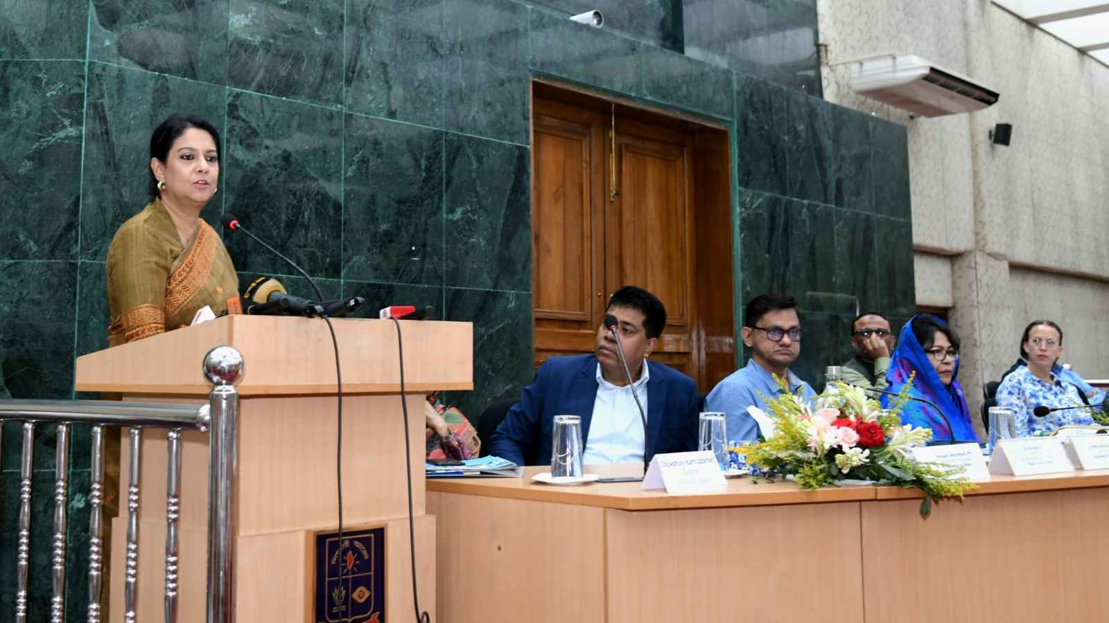 পাটের তৈরি বাজারের ব্যাগ ভর্তুকিমূল্যে সরবরাহ করা হবে: সৈয়দা রিজওয়ানা