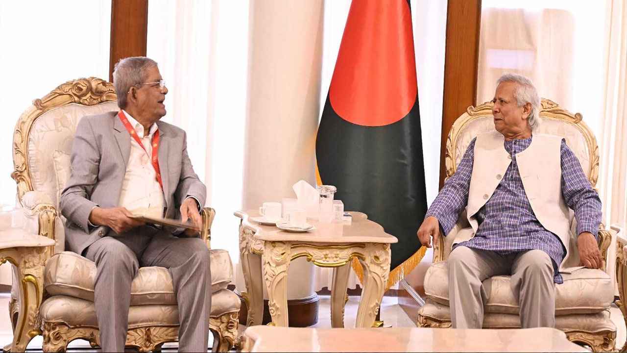 প্রধান উপদেষ্টার সঙ্গে বৈঠকে বিএনপি