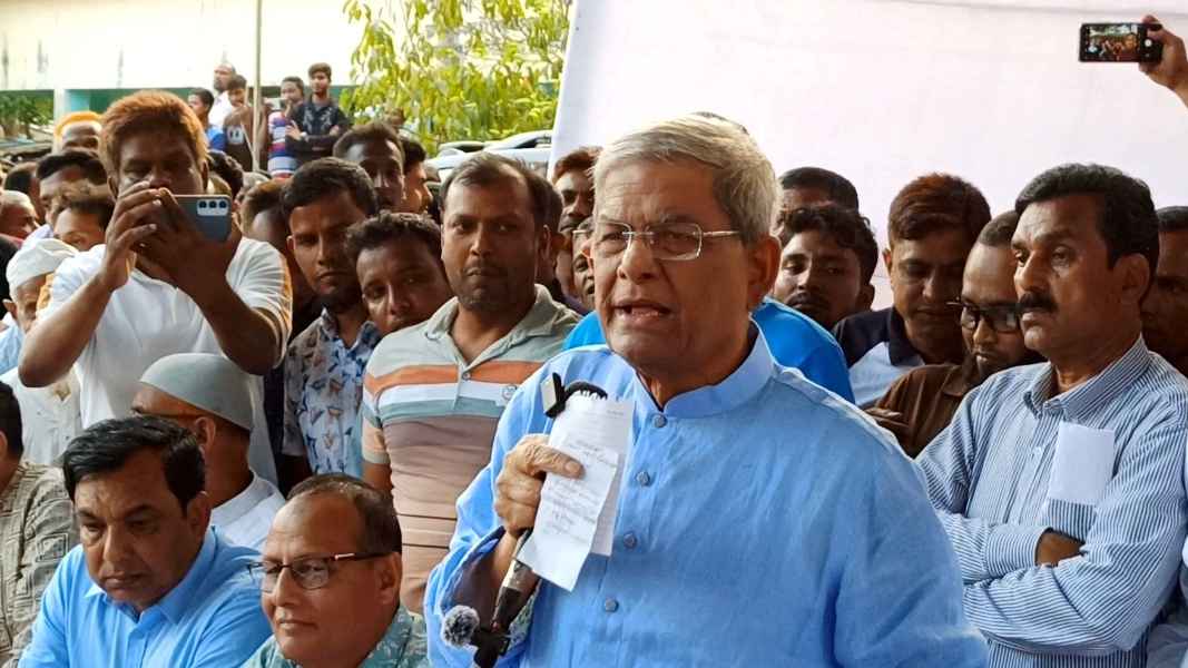সবচেয়ে নিরাপদ ও নির্ভরশীল দল হচ্ছে বিএনপি: মির্জা ফখরুল 
