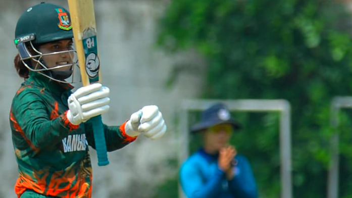 জ্যোতির রেকর্ড শতকে বড় জয় বাংলাদেশের