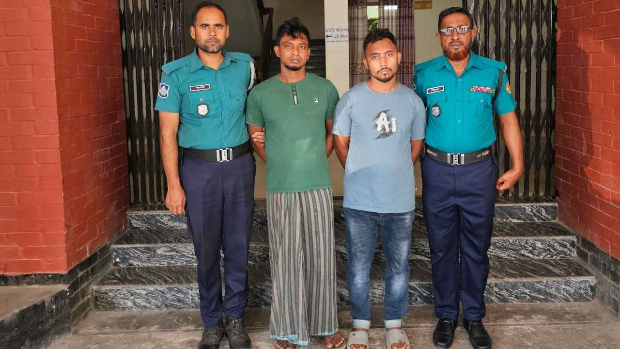 উত্তরায় অপহরণ: প্রাইভেট কারসহ দুই অপহরণকারী গ্রেফতার